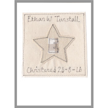Personalised New Baby Or Christening Card For Boys, 2 of 12
