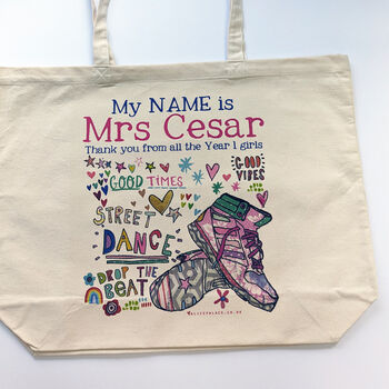 Personalised Dance Teacher Bag, 11 of 12