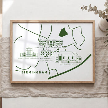 Personalised Our Favourite Places/Map Poster, 4 of 12