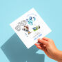 Football Dad Father's Day Card, thumbnail 1 of 2