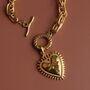 Sacred Heart Pendant Necklace, thumbnail 9 of 12