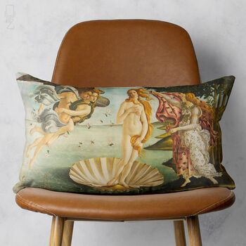 Botticelli 'The Birth Of Venus' Luxury Soft Cushion, 7 of 9