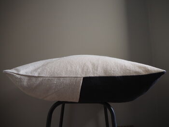 Mudcloth And Linen Scatter Cushion, 5 of 7