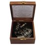 Gunmetal Sextant With Wooden Box, thumbnail 2 of 12