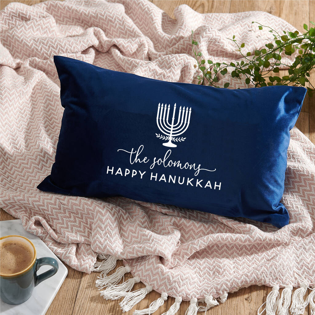 Personalised Family Hanukkah Cushion, 1 of 4
