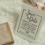 Wedding Save The Date Personalised Rubber Stamp, thumbnail 2 of 3