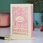 Personalised Cancer Star Sign Birthday Card, thumbnail 3 of 5
