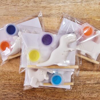 Paint Your Own Dinosaurs Shapes Craft Kit Party Bag Fillers Boys, 2 of 4