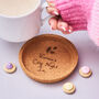 Personalised Cosy Night In Cork Coaster, thumbnail 2 of 2