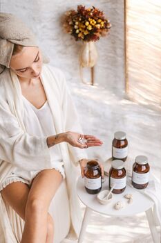 Organic Bath Salts Birthday Gift Aromatherapy Scented With Essential Oils And Vitamin Mineral Rich Salts, 3 of 9