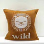 Personalised Knitted Lion Cushion, thumbnail 4 of 6