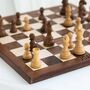Personalised Deluxe Wooden 16×16 Chess Set, thumbnail 4 of 6