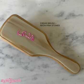 Arabic Custom Paddle Hair Brush, 3 of 8