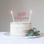 Personalised Baby Shower Cake Topper, thumbnail 2 of 6