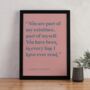 Romantic Quote Art By Charles Dickens Valentines Day, thumbnail 1 of 5