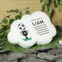 Personalised Football Resin Memorial Cloud, thumbnail 5 of 5