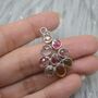 Mixed Tourmaline Pendant: Sterling Silver, thumbnail 5 of 8