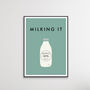 Milking It Kitchen Print, thumbnail 1 of 4