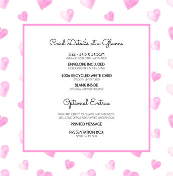 Wedding Day Card, Romantic Black Bride And Groom Design, 4 of 4