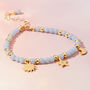 Selene Personalised Gemstone And Celestial Charm Bracelet, thumbnail 3 of 7