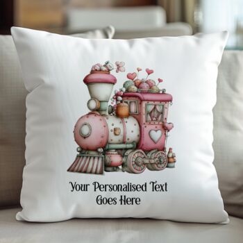 Personalised Whimsical Valentine Anniversary Love Cushion, 11 of 12