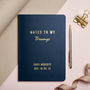 Personalised Gold Foil New Mum's Notebook, thumbnail 4 of 8