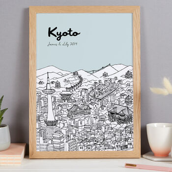 Personalised Kyoto Print, 4 of 9