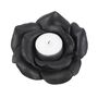 Black Rose Resin Tealight Candle Holder, thumbnail 3 of 4