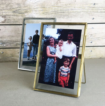 Handmade Silver Standing Photo Frame, 2 of 9