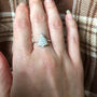 Sterling Silver Christmas Tree Ring, thumbnail 7 of 8