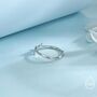 Sterling Silver Sausage Dog Ring, thumbnail 5 of 12