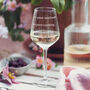 Personalised Hobbies Measure Wine Glass, thumbnail 1 of 4