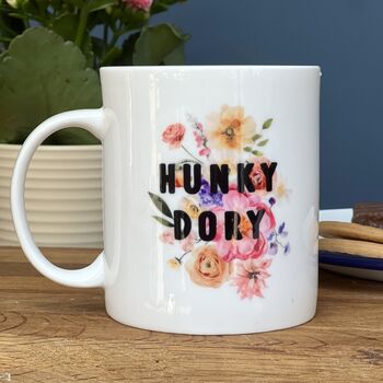 Mood Mug With Floral Background, 5 of 12