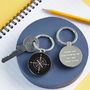 Personalised Compass Teacher Keyring, thumbnail 1 of 6