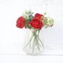 Everlasting Red Rose Bouquet With Gypsophelia, thumbnail 5 of 7