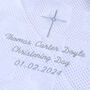 Personalised White Shawl For Christening, thumbnail 2 of 7