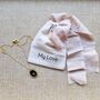 Vintage West German Initial Necklace With Personalised Gift Pouch, thumbnail 1 of 12