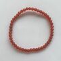 Dainty Carnelian Crystal Bracelet For Happiness, thumbnail 4 of 6