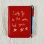 Leather Notebook Engraved With Child's Drawing, thumbnail 4 of 6
