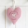 Personalised 30th Birthday Hanging Heart Gift For Her, thumbnail 6 of 8
