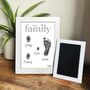 Family Fingerprints Picture Frame Kit, thumbnail 1 of 11