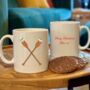 Christmas Pudding Rowing Christmas Mug, thumbnail 1 of 2