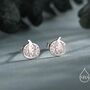 Sterling Silver Pumpkin Squash Stud Earrings, thumbnail 1 of 12