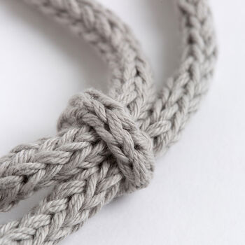 I Cord Necklace And Bracelet Knitting Kit, 4 of 8