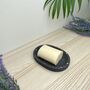 Black Terrazzo Draining Soap Dish, thumbnail 6 of 10