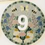 Floral Mosaic House Door Number Sign, thumbnail 8 of 12