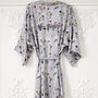Personalised Embroidered Women's Luxury Butterfly Floral Kimono, thumbnail 2 of 9