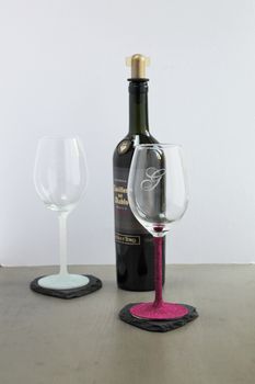 Personalised Glittered Wine Glass, 3 of 12