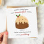 'Daddy Little Puddings' Personalised Christmas Card, thumbnail 1 of 7