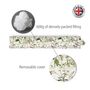 Luxury Velvet Floral Draught Excluder Welsh Meadow, thumbnail 4 of 6